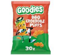 Goodies Snack Sabor Barbacoa Cocodrilo 30 gr