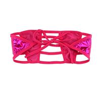 GoodLuck Sujetador Abierto Mujer Conjunto erótico Disfraces Sexy Charol Playa Bikini Sujetador Tanga Conjunto Sexy Micro Bikini Sexual