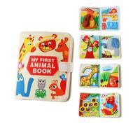 GOODMOM Libro de actividades educativas de animales para edades de 1 a 3 años | Desarrolla habilidades motoras finas, habilidades prácticas para la vida y exploración sensorial | Diversión fácil de