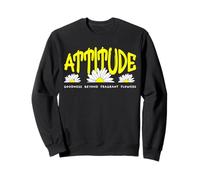 Goodness Beyond Fragant Flowers, White Floral Nature Art Sudadera