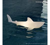 Goodnight Light Bombilla LED recargable BOBB la lámpara tiburón, flotante, RGBW