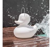 Goodnight Light Lámpara LED de diseño DUCK-DUCK S para exteriores en color blanco