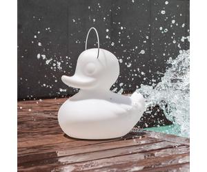 Goodnight Light Lámpara LED de diseño DUCK-DUCK S para exteriores en color blanco