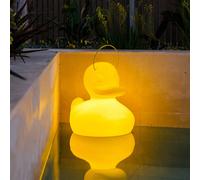 Goodnight Light Lámpara LED de diseño DUCK-DUCK XL para exteriores en color amarillo