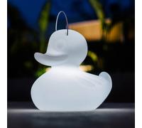 Goodnight Light Lámpara LED de diseño DUCK-DUCK XL para exteriores en color blanco