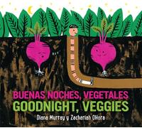 Buenas noches, vegetales – Bilingüe inglés-español – Libro de cartón