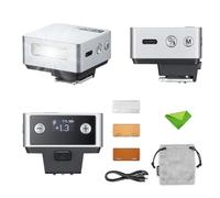 GOODOX IT20 F IT20-F TTL Flash para cámaras Fujifilm Fuji, 700 Flash de Potencia Completa, Tiempo de Reciclaje de 1.5s, batería de Litio incorporada, Mini luz de Flash con filtros de Color (Plata)