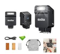 GOODOX IT22 N IT22-N TTL Flash para Nikon, 700 Flash Full Power, Tiempo de Reciclaje de 1.5s, batería de Litio incorporada, Mini luz de Flash para cámaras Nikon con filtros de Color (Negro)