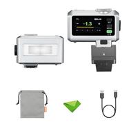 GOODOX IT30PRO F IT30PRO-F con Elevador de Calzado Caliente, Flash TTL para fujifilm Fuji cámaras, Tiempo de Reciclaje GN15 1.5s, 560 Flash de Potencia Completa, luz de Velocidad táctil (Plata)