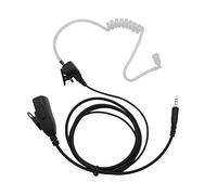 GoodQbuy Auriculares con Cable para teléfono Celular con Tubo de Aire Hueco acústico de 3,5 mm con micrófono para iPhone 6 Plus 5S Samsung Galaxy S8 S4 S3 Note 8 2 HTC etc.