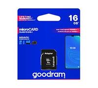 GoodRam Adaptador microSD kaart de 16 GB Clase 10 UHS I Met