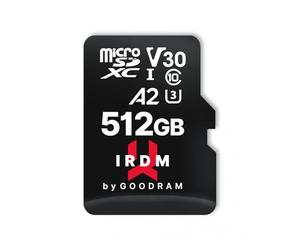 Goodram Karta IRDM M2AA MicroSDXC 512 GB Class 10 UHS-I/U3 A2 V30 (IR-M2AA-5120R12)