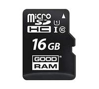Goodram M1A0-0160R12 - Memoria MicroSD (16 GB, MicroSDHC, Clase 10, UHS-I, 100 MB/s, 10 MB/s)