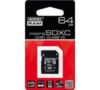 Goodram Micro SD C10 - Tarjeta de Memoria Micro SDHC de 64 GB
