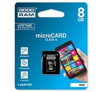 Tarjeta de Memoria MicroSDHC 8GB + Adaptador SD - GOODRAM