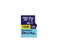 GOODRAM microSDXC 128 Go V30 A2 UHS I U3 RIVAL ada