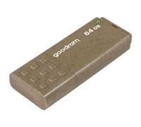 Unidad flash USB Goodram UME3 Eco Friendly 64GB USB 3.2 Gen 1 marrón biodegradables