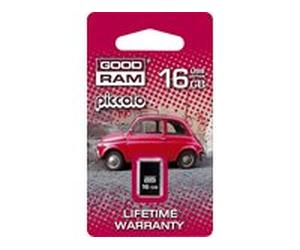 Goodram Piccolo - Memoria USB 2.0 de 16 GB, Color Negro
