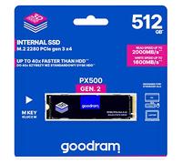 Goodram PX500 M2 PCIe NVMe 512GB M.2 PCI Express 3.0 3D NAND
