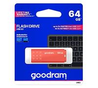 GOODRAM UME3-0640O0R11 PENDRIVE USB 64GB USB 3.0 Naranja