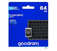 Goodram - USB Flash Drive UPI2 - Mini Memoria USB 2.0 64 GB - Compacta, Resistente a Golpes y al Agua - Ideal para Coche y Viajes - Tecnología COB - Tamaño Práctico Aprox. 2 cm