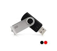 Goodram UTS3 Unidad Flash USB 16 GB 3.0 (3.1 Gen 1) Conector USB Tipo A Negro - Memoria USB (16 GB, 3.0 (3.1 Gen 1), Conector USB Tipo A, 60 MB/s, Girar, Negro)