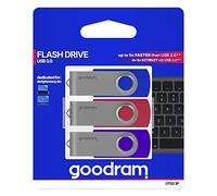 GOODRAM UTS3 USB 3.0 128GB Pack de 3, Mix