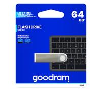 Goodram uun2 unidad flash usb 64 gb usb tipo a 2.0 plata