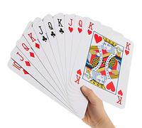 GOODS+GADGETS® Baraja Gigante XXL - 52 Cartas Jumbo 28 x 21 cm
