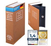 GOODS+GADGETS® Caja Fuerte Libro - Esconder Dinero con Llave 24 cm