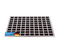 Goods+Gadgets® Felpudo de Aluminio con Inserciones de Goma - 60x40 cm
