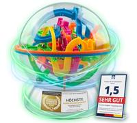 GOODS+GADGETS® Laberinto de Bolas 3D - Magic Maze Puzzle Ball 5 Niveles