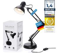 GOODS+GADGETS® Lámpara de Escritorio Retro con Brazo Articulado - LED E27