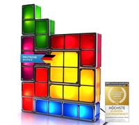 Goods & Gadgets® Lámpara Tetris LED Apilable - Bloques de Colores