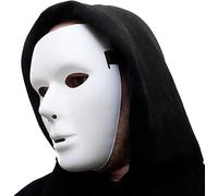GOODS+GADGETS® Máscara Fantasma Blanca - Careta Anónima Halloween