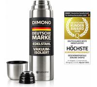 GOODS+GADGETS® Termo de Acero Inoxidable 1000 ml - sin BPA | Botella térmica isotérmica con vaso incluido - apta para lavavajillas - doble pared