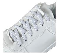 GOODSALEOK 2 Pares De Cordones EláSticos Sin Atar Con Hebilla MetáLica Cordones Deportivos Calzado Casual Unisex Blanco