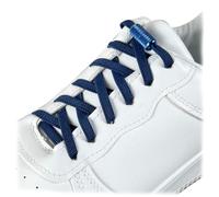 GOODSALEOK 2 Pares De Cordones EláSticos Sin Atar Con Hebilla MetáLica Cordones Deportivos Calzado Casual Unisex Azul Marino