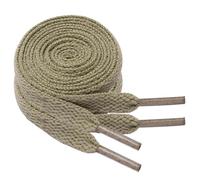 GOODSALEOK 2 Pares de Cordones Planos de 8mm Deporte Para Zapatillas Deportivas Adultos Resistente al Desgaste Presente Caqui 60CM