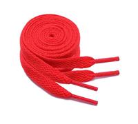 GOODSALEOK 2 Pares de Cordones Planos de 8mm Deporte Para Zapatillas Deportivas Adultos Resistente al Desgaste Presente Rojo 80cm