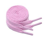 GOODSALEOK 2 Pares de Cordones Planos de 8mm Deporte Para Zapatillas Deportivas Adultos Resistente al Desgaste Presente Rosa 140cm