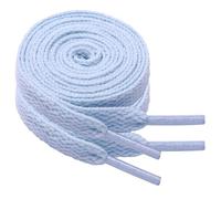 GOODSALEOK 2 Pares de Cordones Planos de 8mm Deporte Para Zapatillas Deportivas Adultos Resistente al Desgaste Presente Azul Cielo 80cm