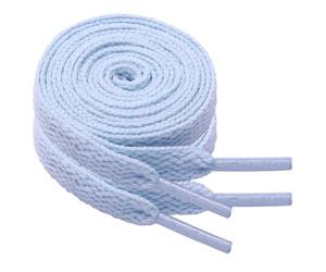 GOODSALEOK 2 Pares de Cordones Planos de 8mm Deporte Para Zapatillas Deportivas Adultos Resistente al Desgaste Presente Azul Cielo 70CM