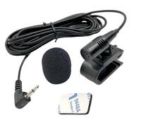 Goodsby Micrófono de 3,5 mm con micrófono manos libres, receptor estéreo de repuesto para Kenwood DDX26BT DDX276BT DDX371 DDX374BT DDX376BT DDX393 DDX5707S DMX125BT DNX7180 DPX503BT KIV-BT901
