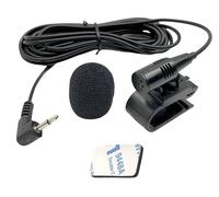 Goodsby - Micrófono de 3,5 mm manos libres para salpicadero estéreo de coche JVC KD-X270BT KW-M150BT KW-M560BT KW-M740BT KW-V200BT KW-V240BT KW-V25BT KW-V30BT KW-V320BT KW-V340BT BT