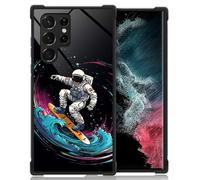 Goodsprout Funda compatible con Samsung Galaxy S23 Ultra, diseño de astronauta, diseño de patrón, a prueba de golpes, antiarañazos, carcasa rígida de policarbonato para Samsung Galaxy S23 Ultra