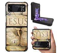 Goodsprout Funda compatible con Samsung Galaxy Z Flip 3 5G, diseño de patrón de Christian Faith Jesus, a prueba de golpes, antiarañazos, carcasa rígida de PC para Samsung Galaxy Z Flip 3 5G