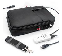 Goodtar Calentador De Piedra Caliente Portátil Spa Eléctrico Calentador De Piedras Calientes Calentador De Toallas Secas Controlador Digital Bolsa De Calefacción (Negro)