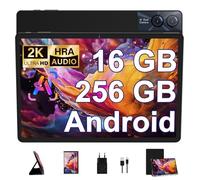 GOODTEL 2026 Tablet Android Metal Tablets 11 Pulgadas con AI, 16GB+256GB+2TB TF, 5G Wi-Fi, Octa-Core 2.0GHz, GPS, 13+5MP, GMS, 8600mAh, 2K,BT5.0, 2 en 1 Tablet con Funda - Negro