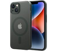 GOODVISH Funda Magnética para iPhone 14 y iPhone 13, Fina Antiarañazos, de Tacto Sedoso con Magnetisch, Grado Militar Protección a Prueba de Golpe, Compatible con Carga Inalámbrica Cover 6.1", Verde